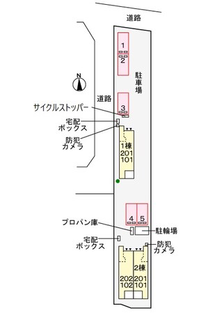 宮ノ丸トウロデン・１の物件外観写真